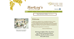 Desktop Screenshot of hartzogs.com